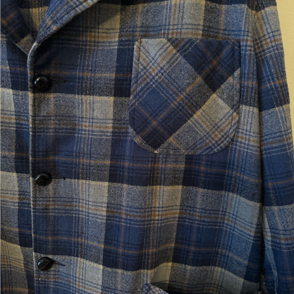 Men's Pendleton Plaid Jacket - Picture 3 of 8